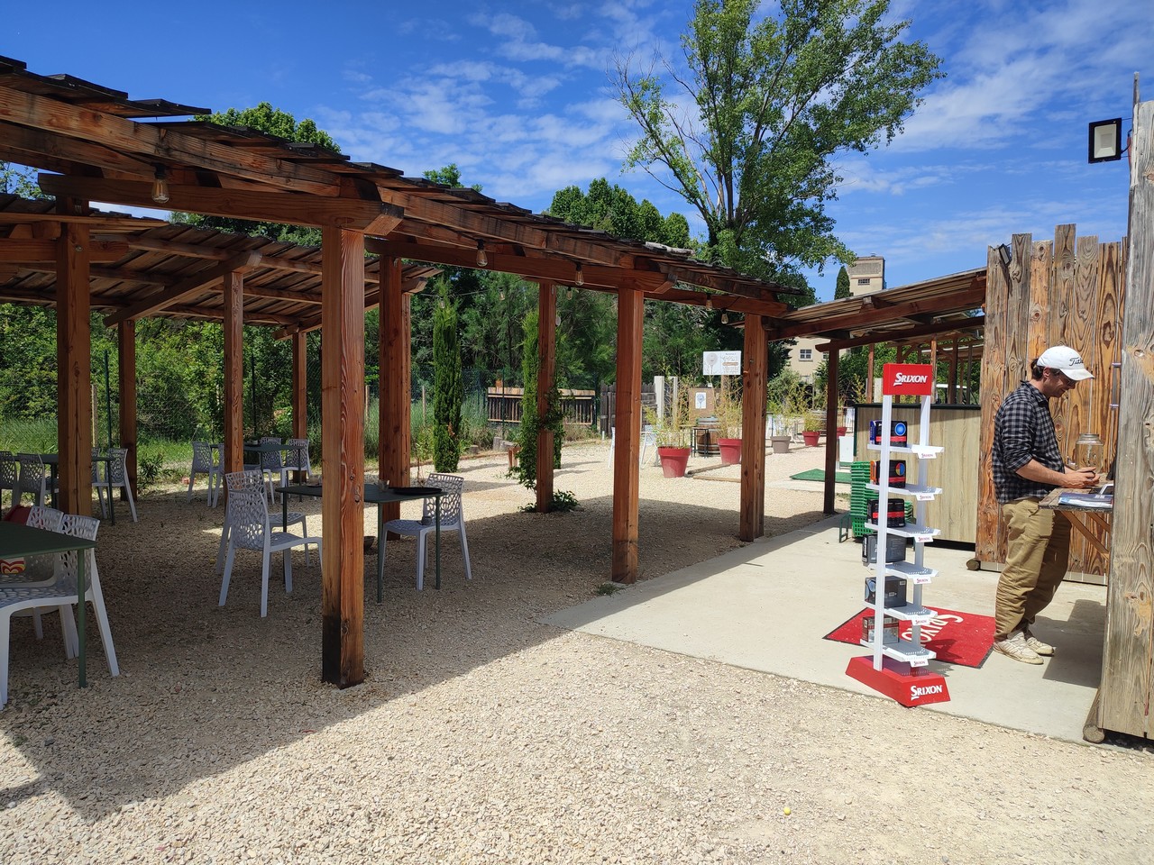 practice de golf espace restauration